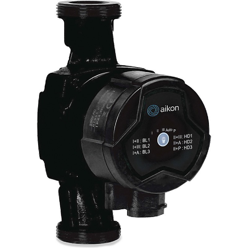 Насос циркуляционный PN 10,L 180, 245Вт 1х220В с мокрым ротором AIKON CMS(L)32-8T1M 3х-скоростной резьбовой 110гр.-1