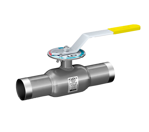 Кран стальной шаровой цельносварной LD Regula, DN 25 PN 40, 230мм, стандартнопроходной, приварной с ручкой купить в Уфе | "Проконсим"