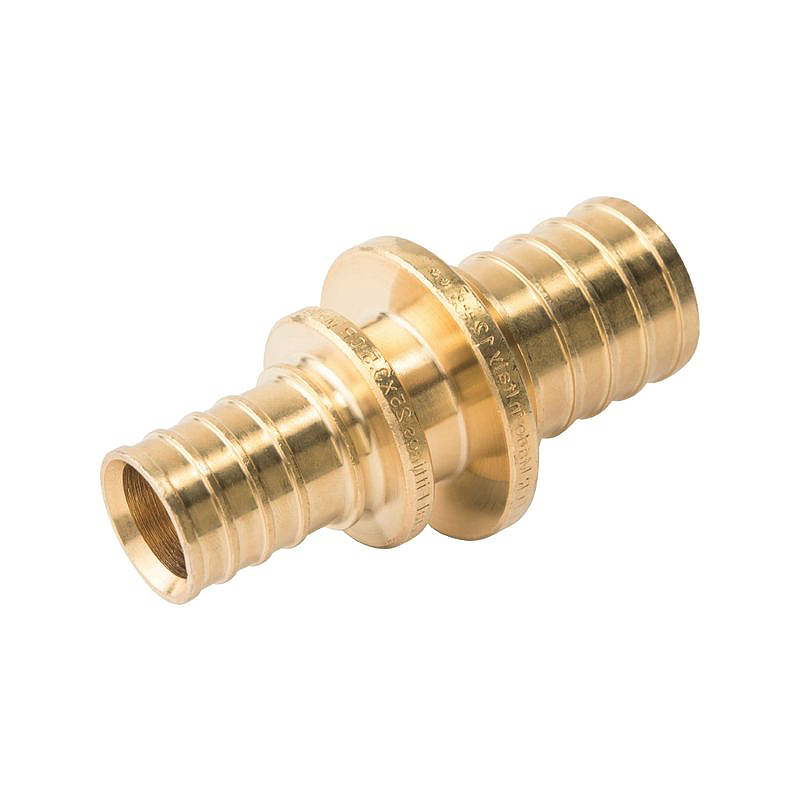 Муфта латунная под надвижную гильзу PEX-PEX 25-20 MVI SF.423.0506-1