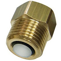  Клапан обратный латунный для воздухоотводчика DN 15 PN 10 (173913080) на складе Проконсим в Уфе