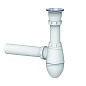 Сифон для умывальника Unicorn А210, 40х40 прямой отвод, 1 1/2'' х40 чаша из нержавеющей стали купить в Уфе | "Проконсим"