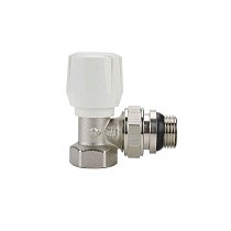 Вентили радиаторные ручные DN 15 PN 10 угловые 1/2'' с уплотнением муфта-штуцер VARMEGA купить в Уфе | "Проконсим"