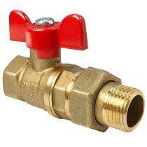 Краны латунные шаровые 11Б27фт1М DN 15-32 PN 40 бабочка американка Valfex.227.LB1 купить в Уфе | "Проконсим"