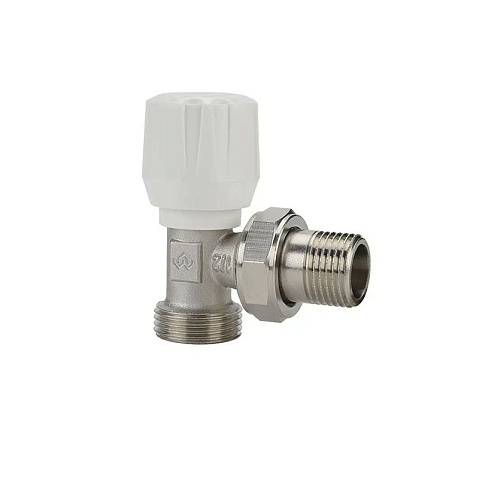 Клапан радиаторный VARMEGA VM10002 DN15x20 PN10 угловой евроконус G-1/2''х3/4'' штуцер купить в Уфе | "Проконсим"