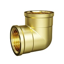  Угольники латунные DN 15-50 PN 40 муфта-муфта LD Pride Ду  Дн 50х2" Ру  соед. (213300023) со склада Проконсим в Уфе