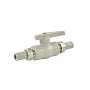 Краны шаровые ПП DN 20-32 PN 25 с двусторонним разъемным соединением серые Valfex купить в Уфе | "Проконсим"