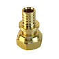 Муфта латунная для PEX труб 16-1/2'' PN 16 S-2,2мм переходная  с накидной гайкой Valfex VF.422.AF купить в Уфе | "Проконсим"