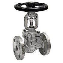 Клапаны запорные DN 15-400 PN 16 нержавеющая сталь с сильфонным уплотнением фланцевые АСТА В343 купить в Уфе | "Проконсим"
