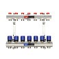 Коллекторная группа из латуни DN 25-7 вых. G-3/4'' евроконус, без расходомеров, без дренажного крана и воздухоотводчика VARMEGA VM15807 купить в Уфе | "Проконсим"