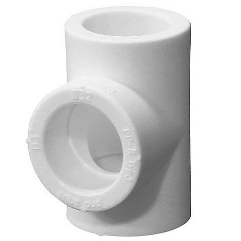 Тройник переходной ПП 75-32-75 PN 25 белый Pro Aqua PA14571P купить в Уфе | "Проконсим"