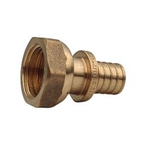 Муфты латунные для PEX труб DN 16-40 PN 16 с накидной гайкой под надвижную гильзу РосТурПласт купить в Уфе | "Проконсим"