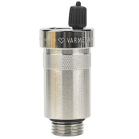Воздухоотводчик VARMEGA VM134 O-ring DN8 PN10 вертикальный выпуск НР-3/8'' автоматический купить в Уфе | "Проконсим"