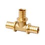 Тройник латунный для PEX-PEX труб 25-25-25 PN 16  под надвижную гильзу  MVI SF.440.06 купить в Уфе | "Проконсим"