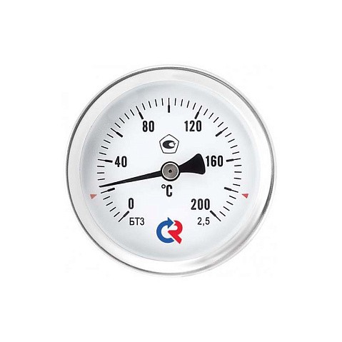 Термометры биметаллические БТ-31.211 Ду 63 L 46 G1/2'' осевые РОСМА купить в Уфе | "Проконсим"