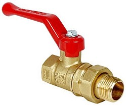Краны латунные шаровые 11Б27фт1М DN 15-32 PN 40 рычаг-американка Valfex.223 Standart ГОСТ Р 59553 купить в Уфе | "Проконсим"