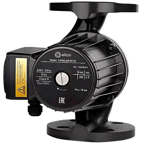 Насос циркуляционный PN 10,L 200, 245Вт 1х220В с мокрым ротором AIKON CMS(L)32-8F1M 3х-скоростной с квадратными фланцами, 110гр. купить в Уфе | "Проконсим"