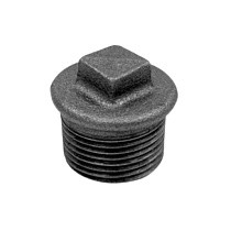  Заглушка чугунная DN 15-50 PN 16 штуцерная Fittex Plus Ду   Дн 50 2" Ру  соед. (215100920) со склада Проконсим в Уфе