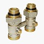 Узелы нижнего подключения Vekotrim DN 15 PN 10 прямой для двухтрубной системы радиаторов купить в Уфе | "Проконсим"