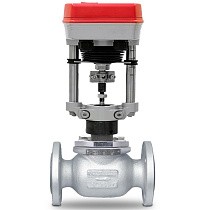 Клапаны стальные запорно-регулирующие 220 серии DN 15-80 PN 4 с электроприводом TW500  до 150гр. КПСР купить в Уфе | "Проконсим"