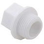 Заглушка резьбовая ПП  1/2'' PN 25 с наружной резьбой белая VALFEX  купить в Уфе | "Проконсим"