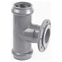 Тройники НПВХ раструбные SDR26 DN 90-225 PN 10 с металлическим фланцем Хемкор купить в Уфе | "Проконсим"