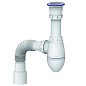 Сифон для умывальника Unicorn А220Р, 40х50 гибкий отвод, 1 1/2'' х40 пластиковая чаша купить в Уфе | "Проконсим"