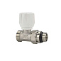 Клапан радиаторный VARMEGA VM10111 DN15 PN10 прямой G-1/2'' с уплотнением муфта-штуцер купить в Уфе | "Проконсим"