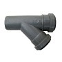 Тройник ПП для канализации косой 45гр. 50-50 Valfex купить в Уфе | "Проконсим"