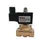 Соленоидный клапан Artorq SK DN 10 PN 10 латунный G-3/8'' нормально открытый DC24В NBR до 80гр.