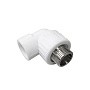 Угольник ПП 20-1/2'' PN 25 белый VALFEX Pro купить в Уфе | "Проконсим"