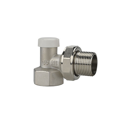 Клапан радиаторный VARMEGA VM10203 DN20 PN10 угловой настроечный G-3/4'' муфта-штуцер купить в Уфе | "Проконсим"