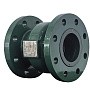 Клапан обратный осевой DN 600 PN 16  корпус-чугун прижимное кольцо-нержавеющая сталь фланцевый до 80гр. GALA Тип.5104