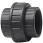 Муфта разборная НПВХ DN 75-2 1/2" PN 16 клеевая с внутренней резьбой черная Aquaviva BOG75212 купить в Уфе | "Проконсим"