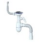 Сифон для мойки Unicorn В436VP, 40х50 гибкий отвод, 3 1/2'' х40 с отводом для стиральной машины, круглый перелив купить в Уфе | "Проконсим"