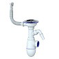 Сифон для мойки Unicorn В431V, без отвода, 3 1/2'' х40 с отводом для стиральной машины, круглый перелив купить в Уфе | "Проконсим"