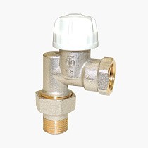  Клапан термостатический Calypso DN 15 PN 10 осевой M30x1,5'' под термоголовку с предварительной настройкой (173410130) на складе Проконсим в Уфе