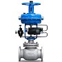 Клапаны стальные запорно-регулирующие DN 100-150 PN 4 с пневмоприводом МА-С-900-25-3-У1 без ручного дублера КПСР купить в Уфе | "Проконсим"