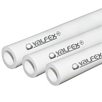 Трубы ПП SDR 6 DN 20-110 PN 20 для ГВС белые Valfex купить в Уфе | "Проконсим"