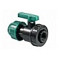 Кран шаровый ПЭ компрессионный комбинированный ВР DN 32-1/2'' PN 10 купить в Уфе | "Проконсим"