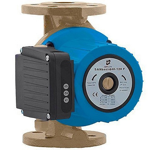 Насос циркуляционный с мокрым ротором SANMBASIC II 50-120 F280 825Вт 1х220В 3-скор. фланцевый PN10 65C IMP PUMPS купить в Уфе | "Проконсим"