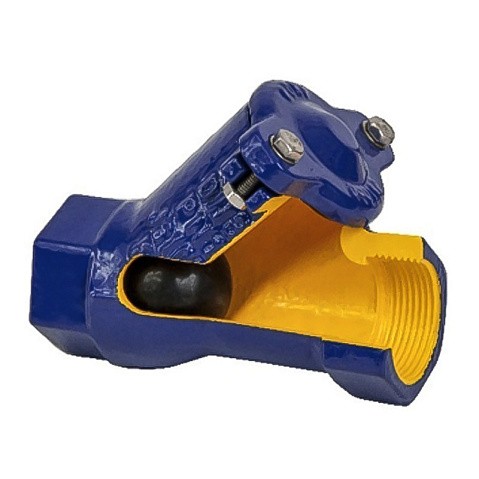 Клапаны обратные шаровые DN 25-250 PN 16 чугунные муфтовые до 70гр. Zetkama zCHE.401D купить в Уфе | "Проконсим" Клапаны обратные шаровые DN 25-250 PN 16 чугунные муфтовые до 70гр. Zetkama zCHE.401D купить в Уфе | "Проконсим"
