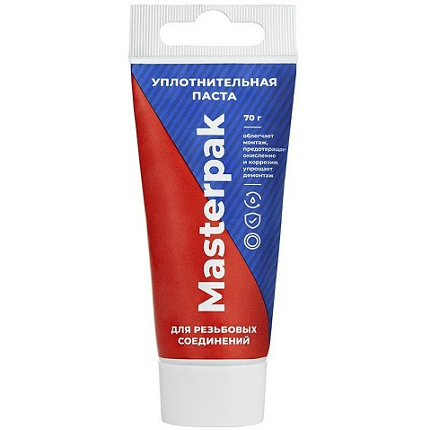 Паста уплотнительная для воды, пара флакон 70гр Masterpak купить в Уфе | "Проконсим"