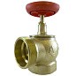 Клапан пожарный латунный КПЛМ DN50 PN16 угловой 90гр. муфта-штуцер с датчиком ДППК 20,5 Апогей купить в Уфе | "Проконсим"