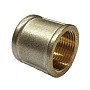 Муфта латунная никелированная DN 40 PN 40 муфта-муфта