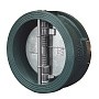 Клапан обратный 2-створчатый DN600 PN16 корпус-чугун, прижимное кольцо-нержавеющая сталь, межфланцевый до 120гр. GALA Тип. 5306H