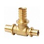 Тройник латунный для PEX-PEX труб 20-16-20 PN 16  под надвижную гильзу  MVI SF.441.050405 купить в Уфе | "Проконсим"
