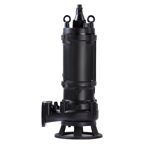 Насос канализационный CNP 65WQ40-10-3AC(I) 3кВт 3х380В чугунный с автоматической трубной муфтой DN 65 кабель 9м 40гр. купить в Уфе | "Проконсим"
