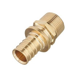  Муфта латунная под надвижную гильзу PEX-НР 25-1/2'' MVI SF.420.0604 (922102205) со склада Проконсим в Уфе