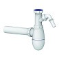 Сифон для мойки Unicorn В510V, 40х40 прямой отвод, 1 1/2'' х40 с отводом для стиральной машины преходник 40х32 купить в Уфе | "Проконсим"