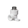 Угольник установочный ПП 20-1/2'' PN 25 белый VALFEX Pro купить в Уфе | "Проконсим"